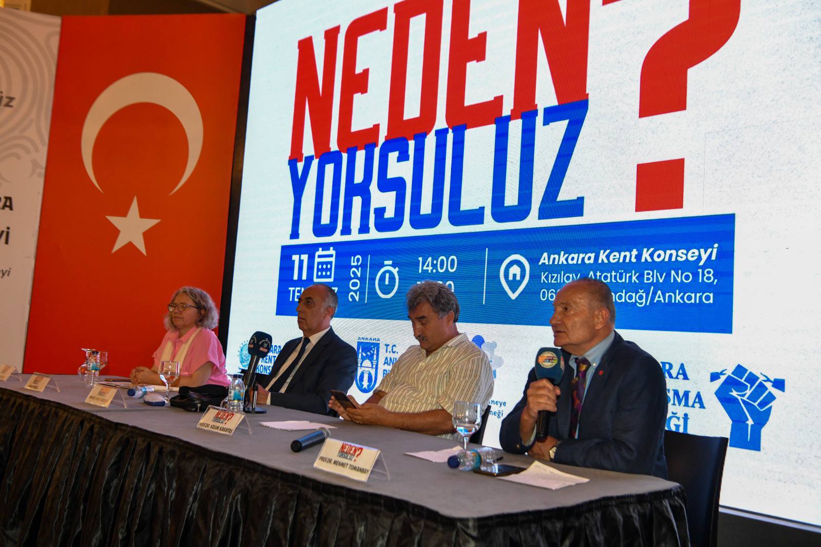 Ankara Kent Konseyi'nden Derin Yoksulluğa Dair Çarpıcı Panel: “Neden Yoksuluz?”