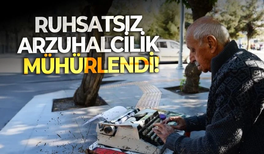 İzmir Barosu harekete geçti: Ruhsatsız arzuhalcilik mühürlendi!