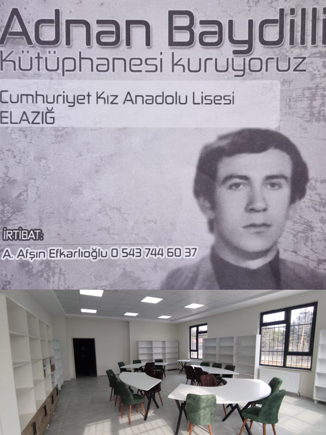 Ülkücü Şehidimiz Adnan Beydilli Adına Kütüphane Açılışı ve Vefa Borcu