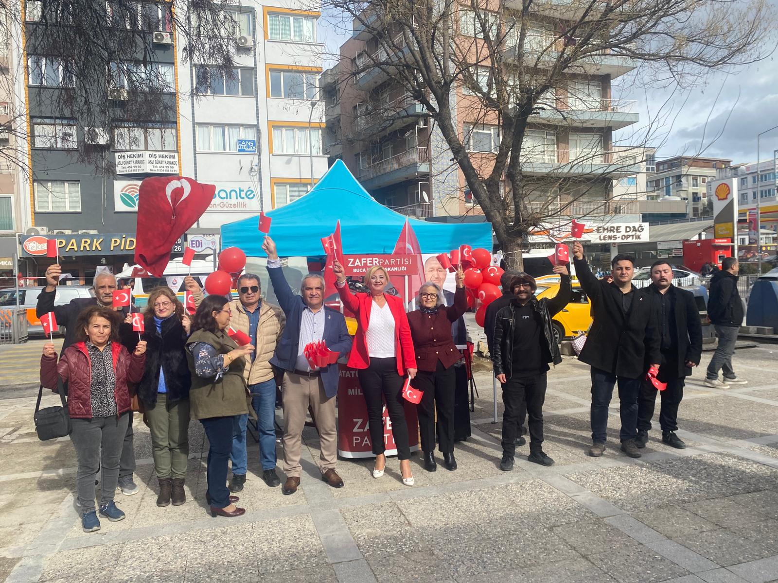 Şirinyer’de Bayrak Etkinliği: Zafer Partisi’nden Birlik Mesajı