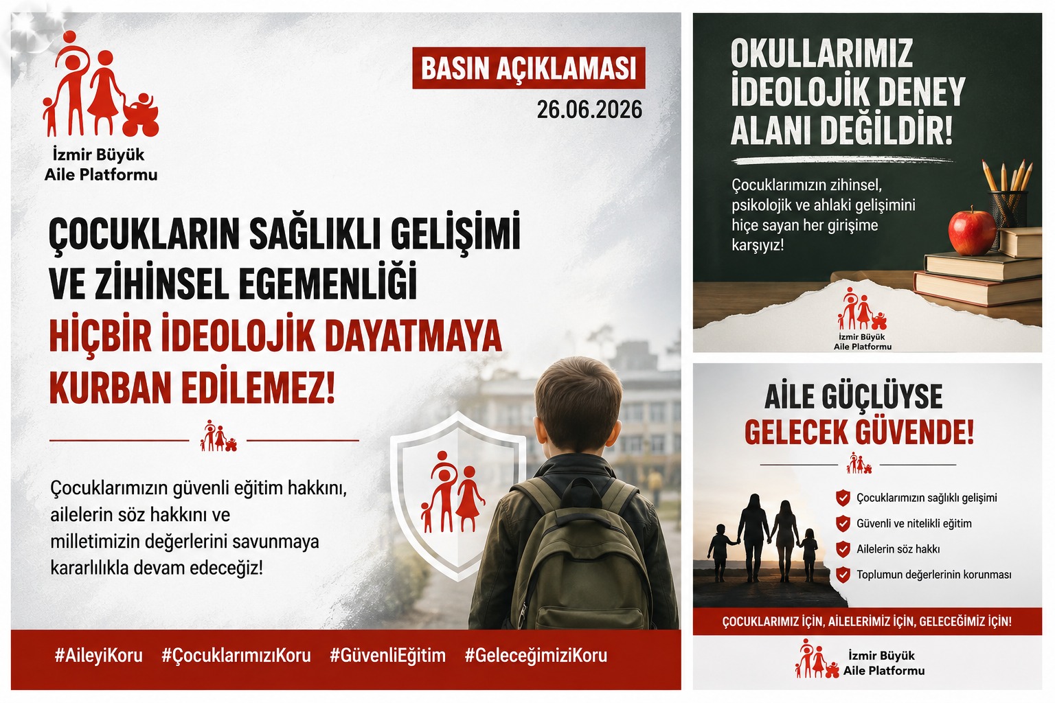 İzmir Büyük Aile Platformu’ndan Sert Tepki: 