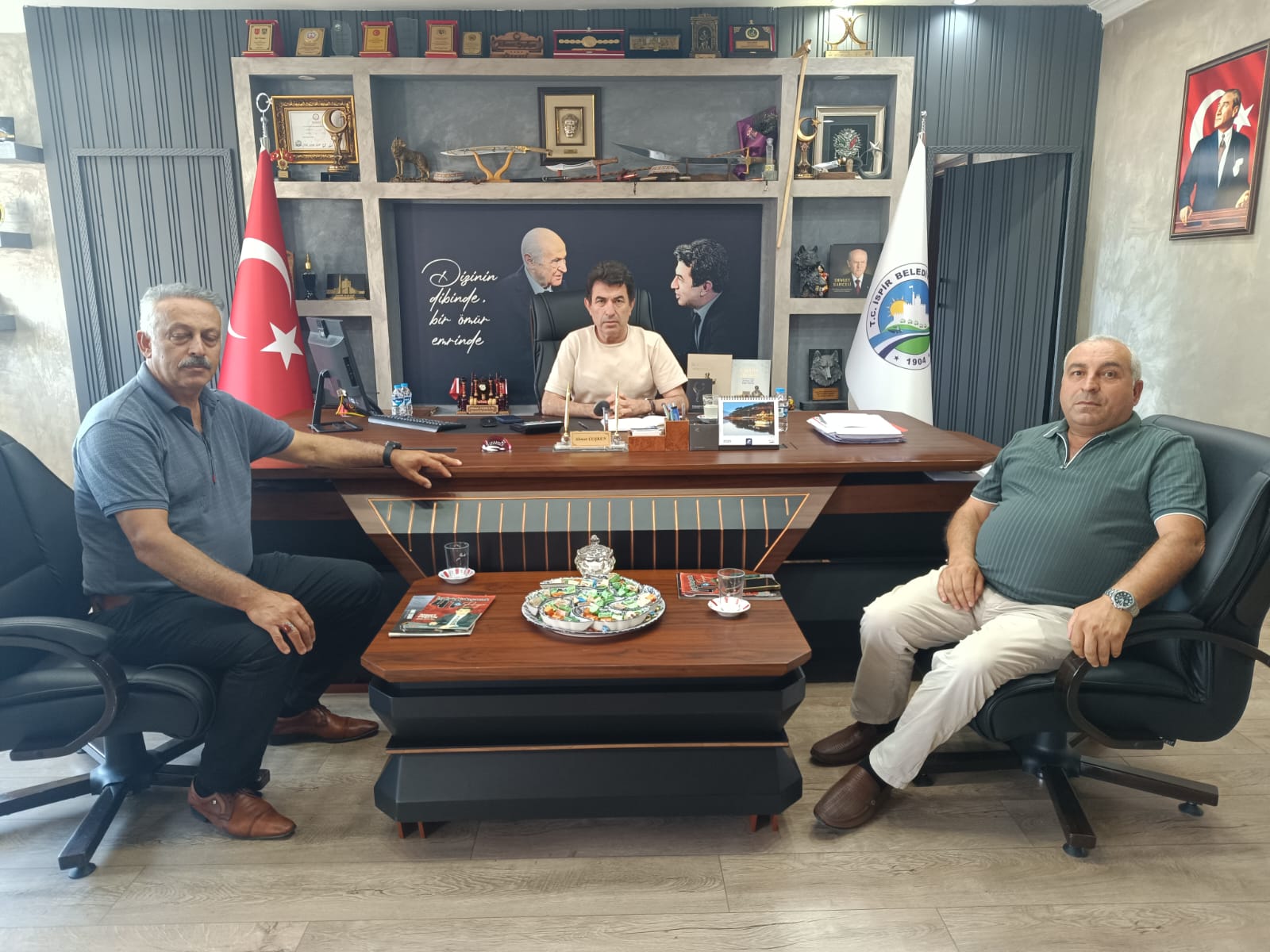 Yeni Türkiye Gazetesi’nden İspir’e Anlamlı Ziyaret: 
