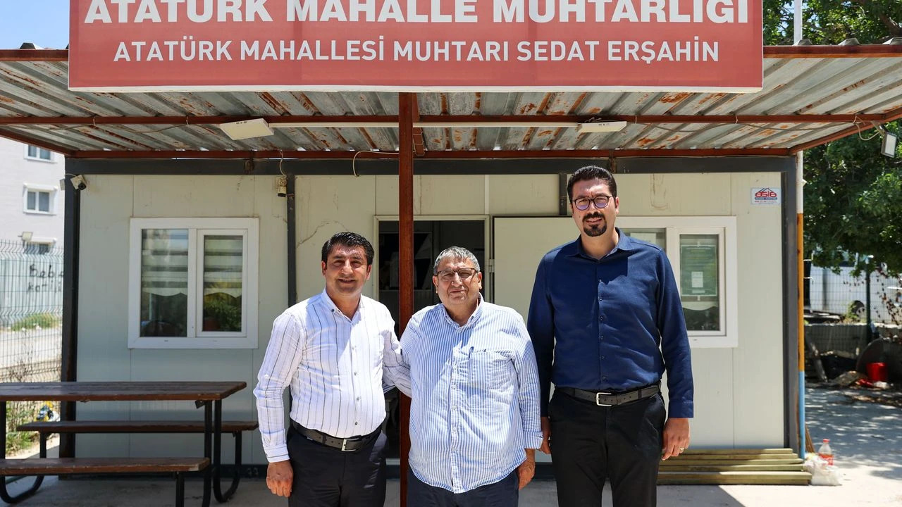 Buca’da Başkan Vekili Benzer sahaya indi: Ortak akıl vurgusu!