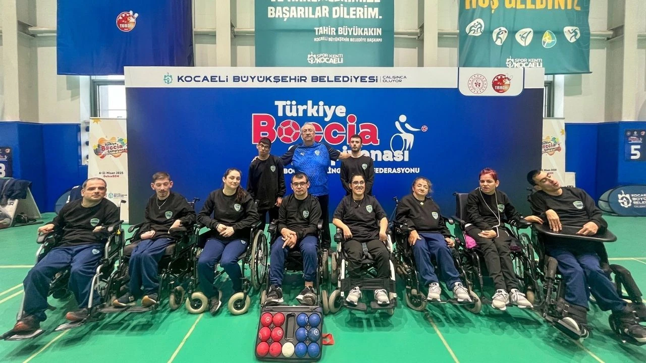 Gaziemir Belediyesi Boccia Takımı Türkiye’de zirvede!