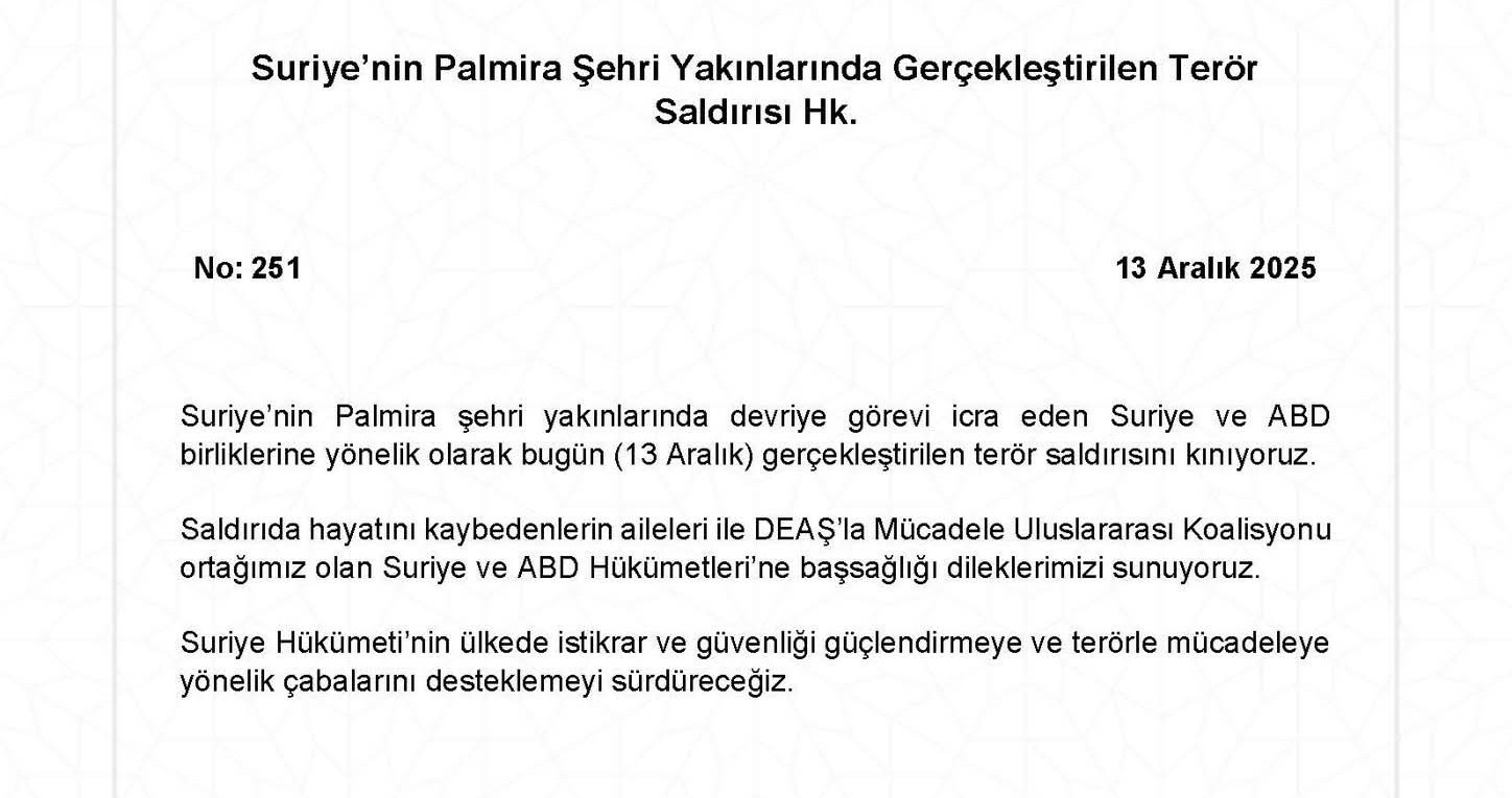 Palmira Yakınlarında Korkunç Saldırı: Suriye ve ABD Birliklerine Yönelik Terör Eylemi