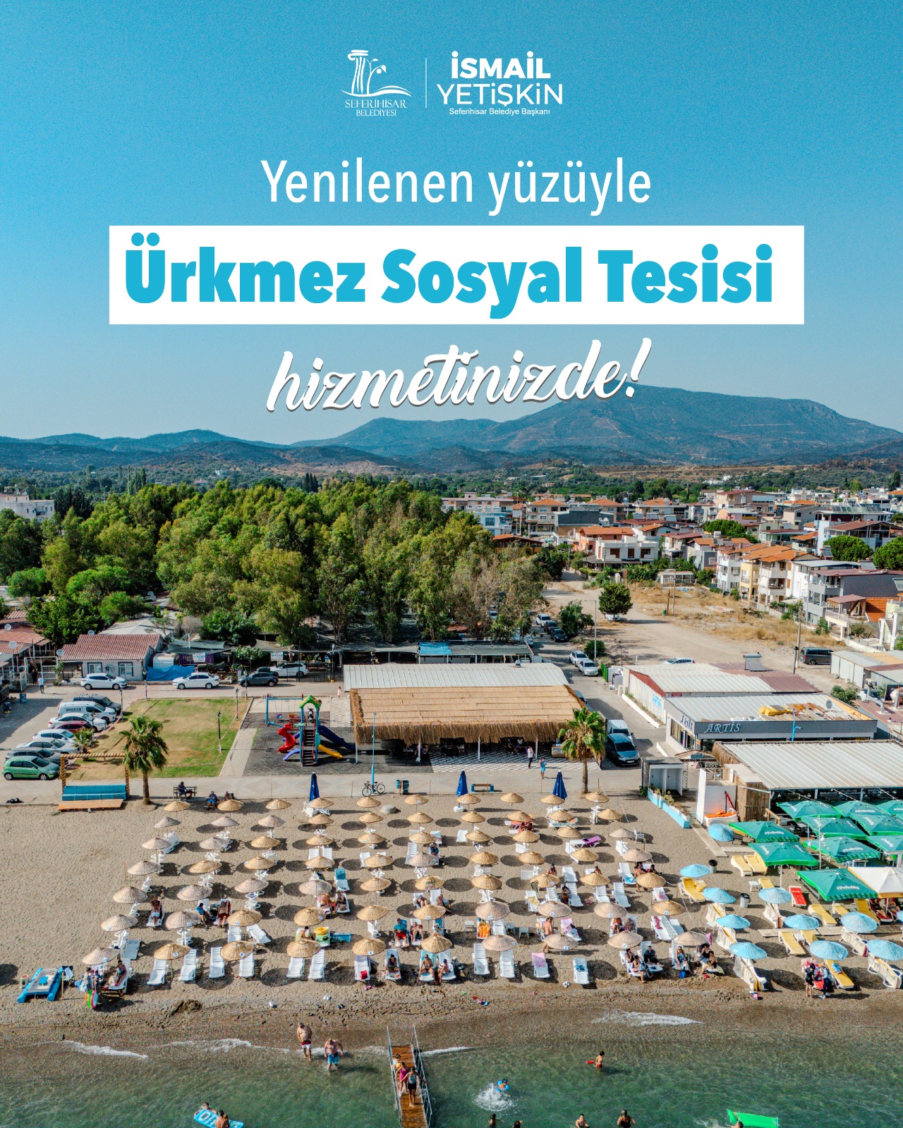 Ürkmez Sosyal Tesisi “Dört Mevsim” Hizmet Vermeye Devam Ediyor